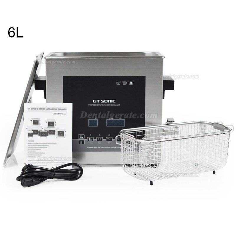 GT SONIC D-Series Digital edelstahl ultraschallreiniger mit heizung 2-27L(liter) 100-500W